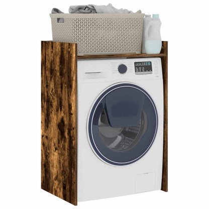 Mobiletto per lavatrice Rovere fumÃ© 67,5 x 48 x 97 cm