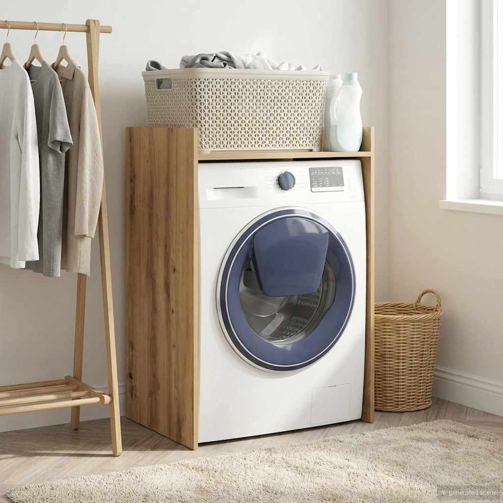 Mobiletto per lavatrice Rovere Artigianale 67,5 x 48 x 97 cm