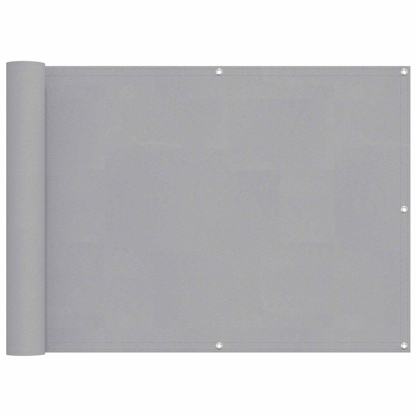 Schermo da balcone Grigio chiaro 75 x 200 cm