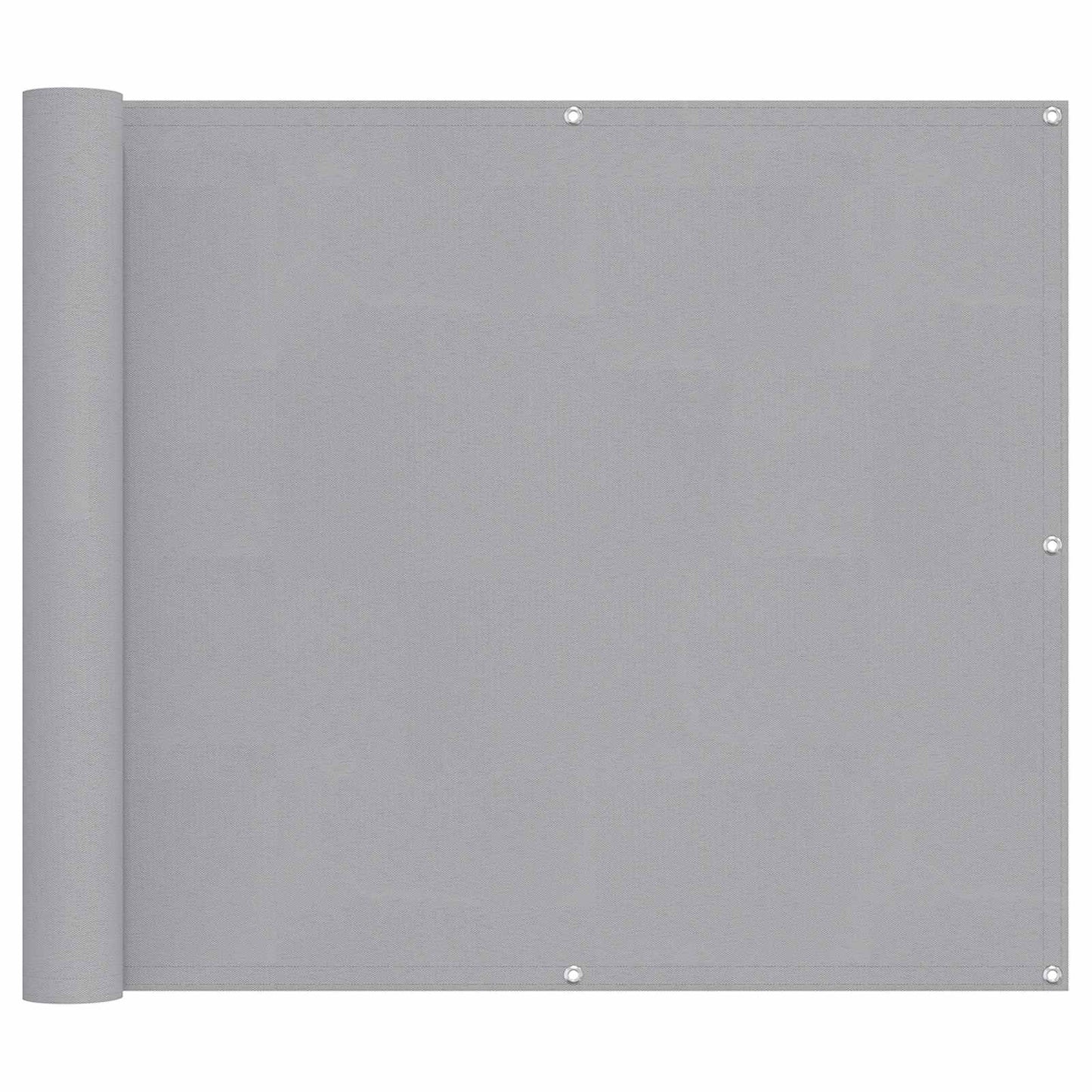 Schermo da balcone Grigio chiaro 100 x 600 cm Tessuto Oxford