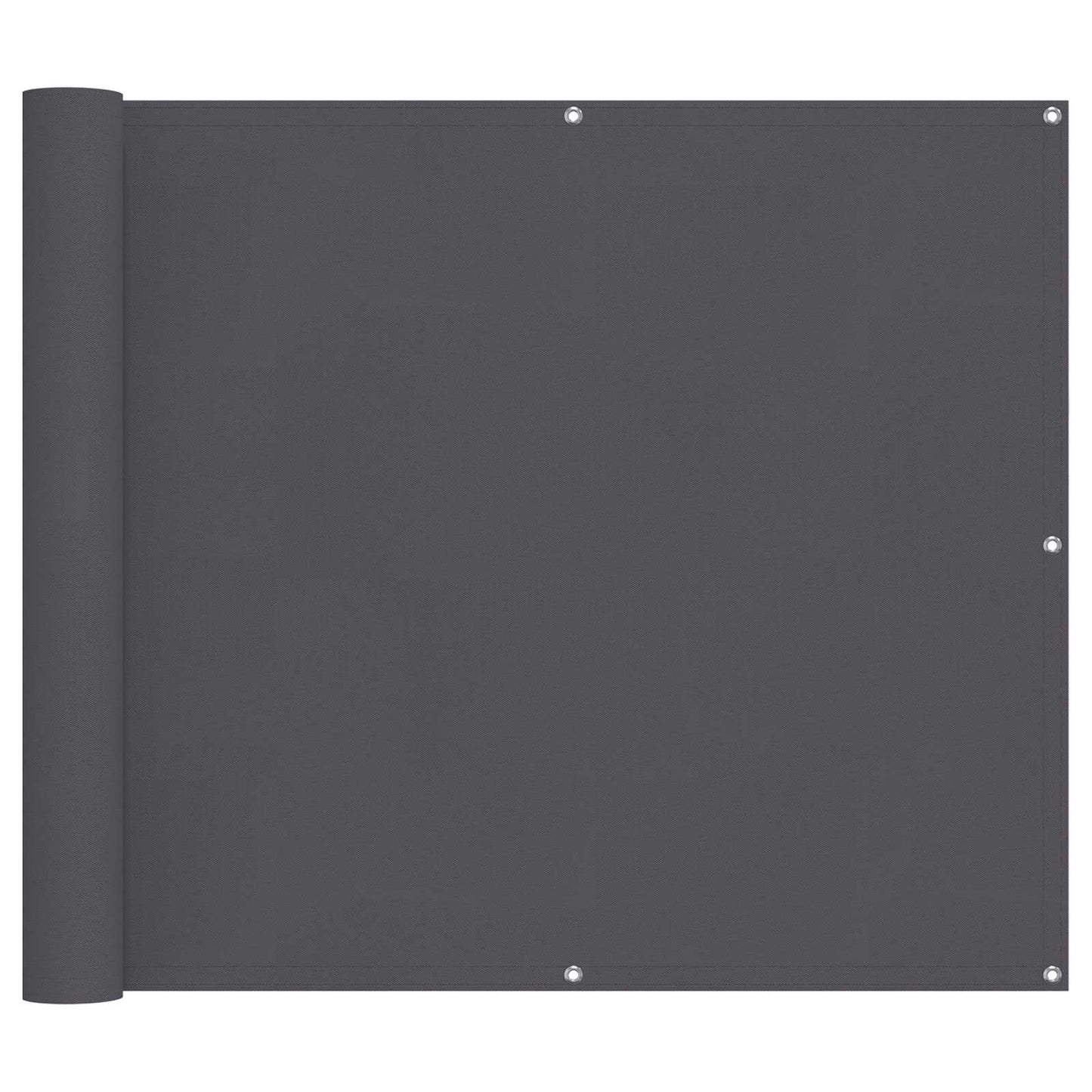 Schermo da balcone Antracite 100 x 800 cm Tessuto Oxford