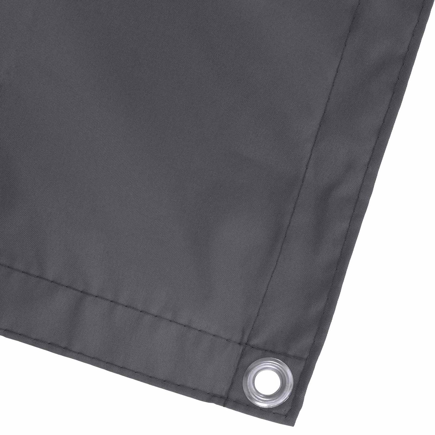Schermo da balcone Antracite 110 x 500 cm Tessuto Oxford