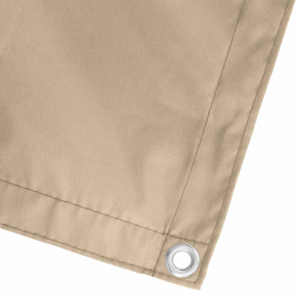 Schermo da balcone Beige 100 x 1000 cm Tessuto Oxford