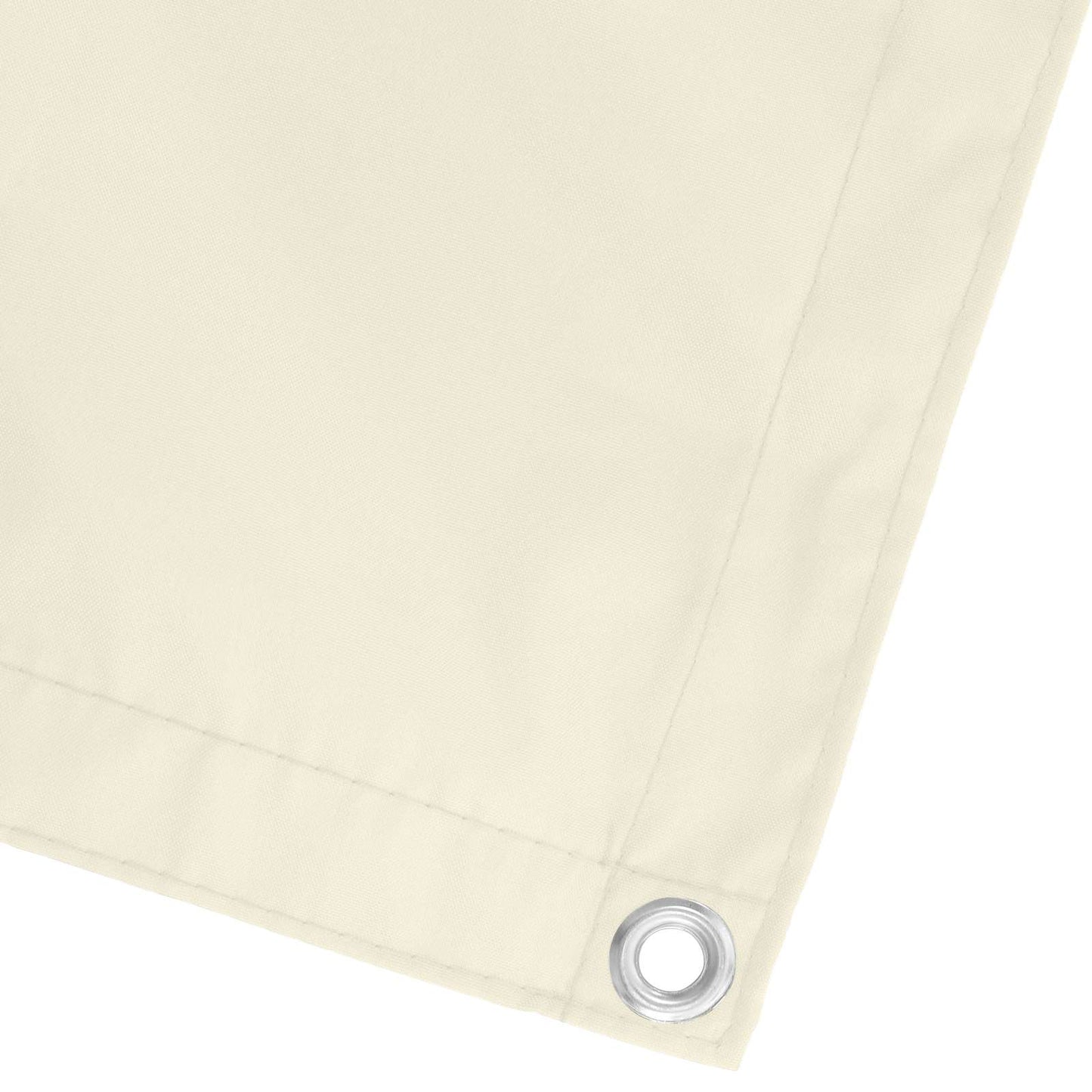Schermo da balcone Crema 75 x 200 cm Tessuto Oxford