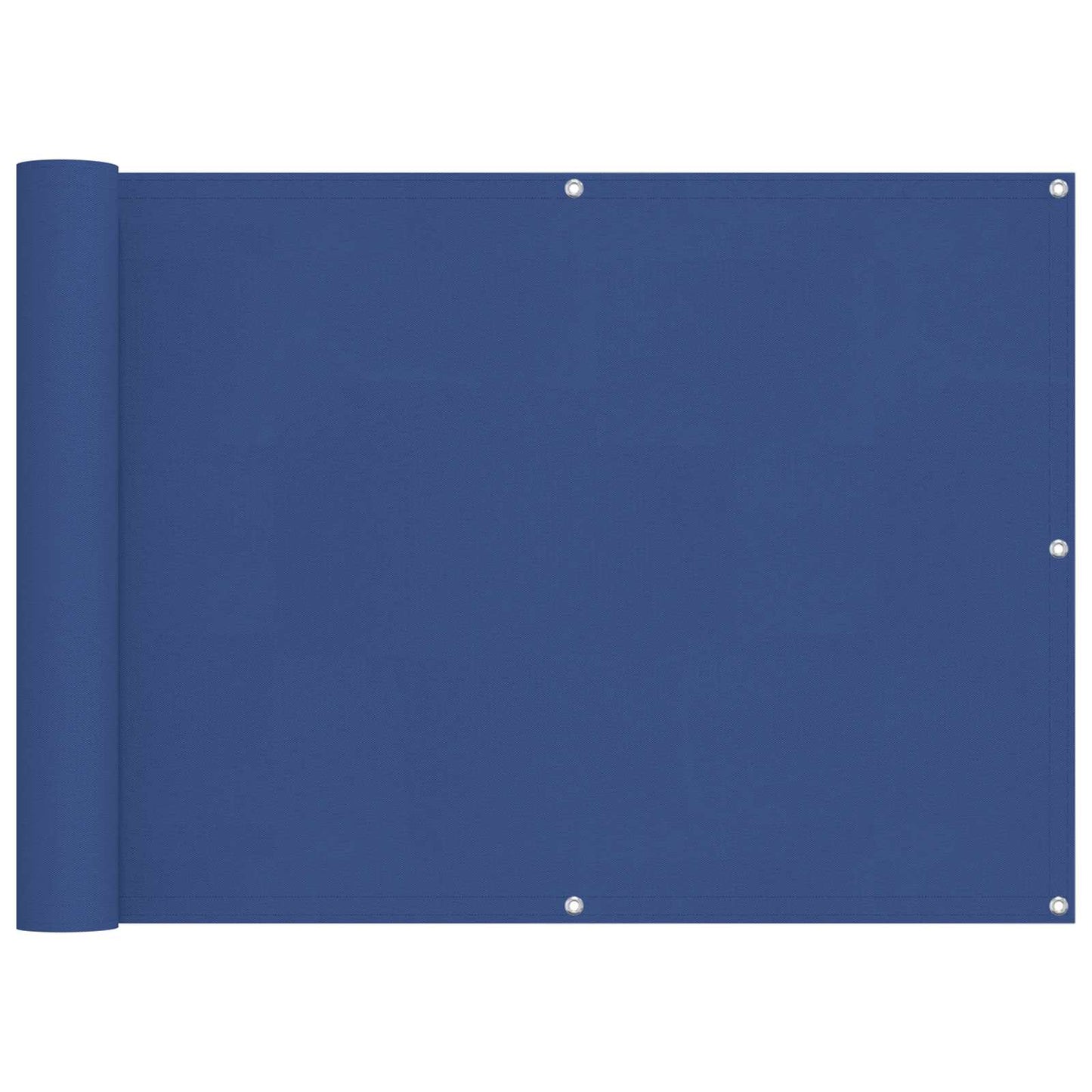 Schermo da balcone Blu 75 x 200 cm Oxford alu rivestito in PU