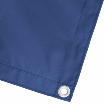 Schermo da balcone Blu 120 x 200 cm Oxford alu rivestito in PU