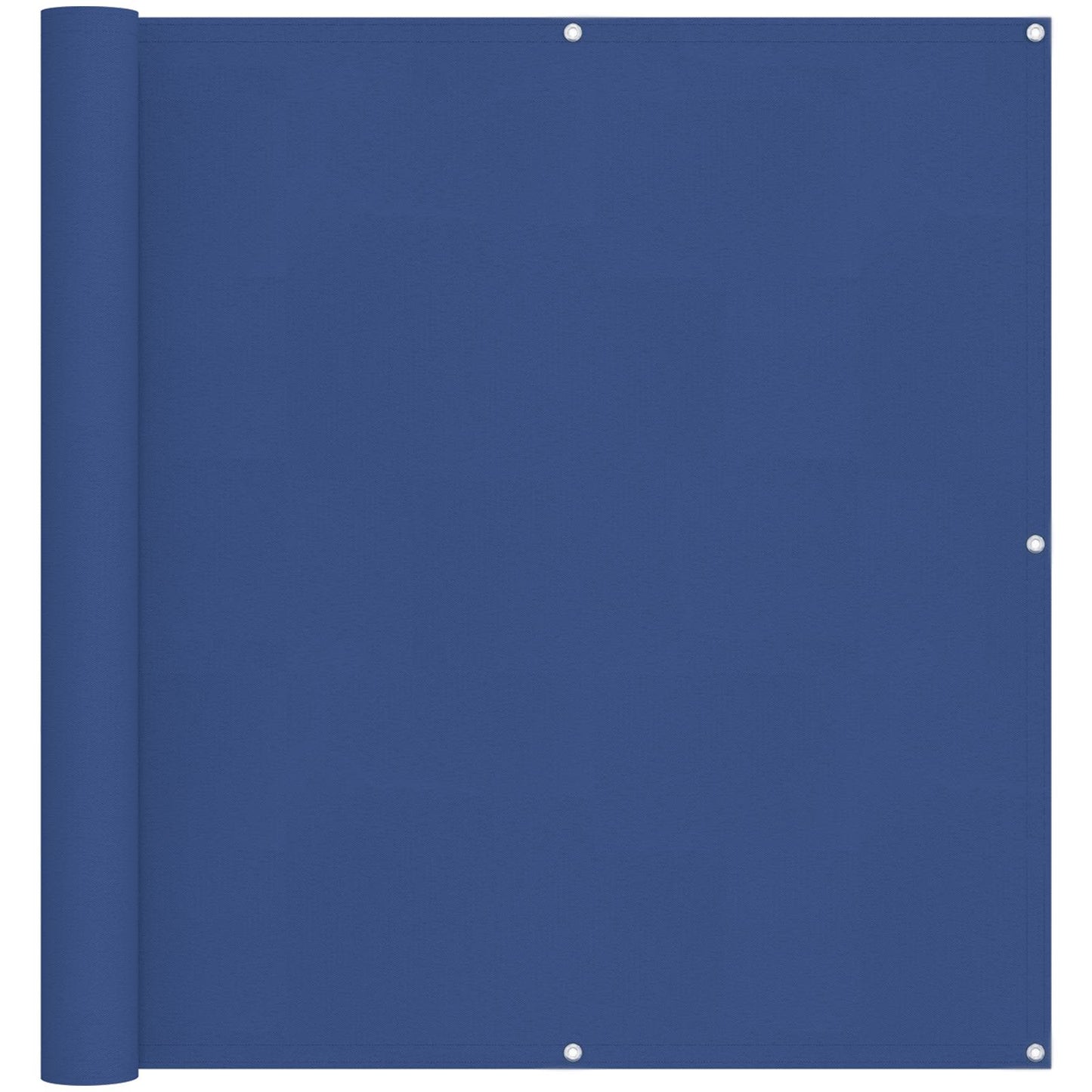 Schermo da balcone Blu 120 x 200 cm Oxford alu rivestito in PU