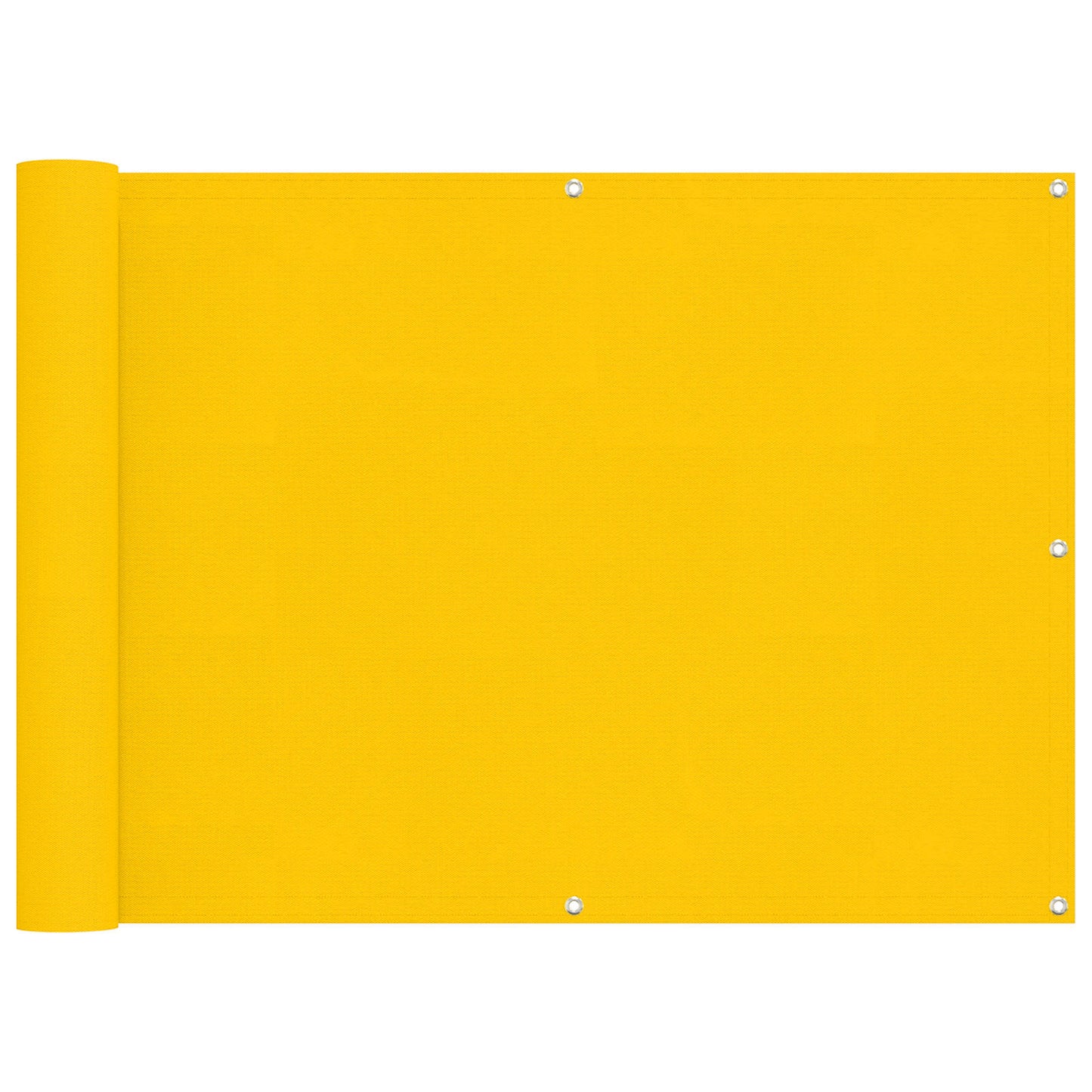 Schermo da balcone Giallo 75 x 200 cm