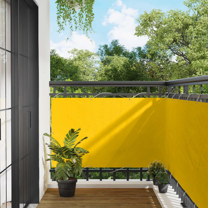 Schermo da balcone Giallo 90 x 200 cm