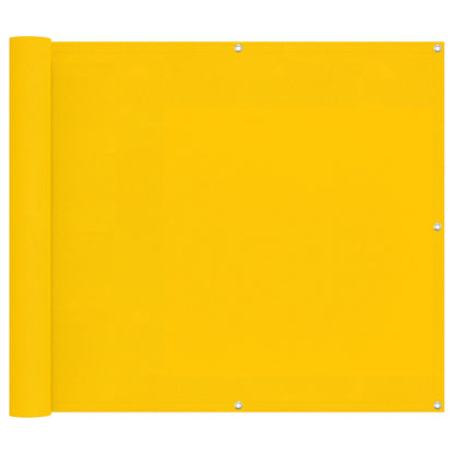 Schermo da balcone Giallo 90 x 200 cm