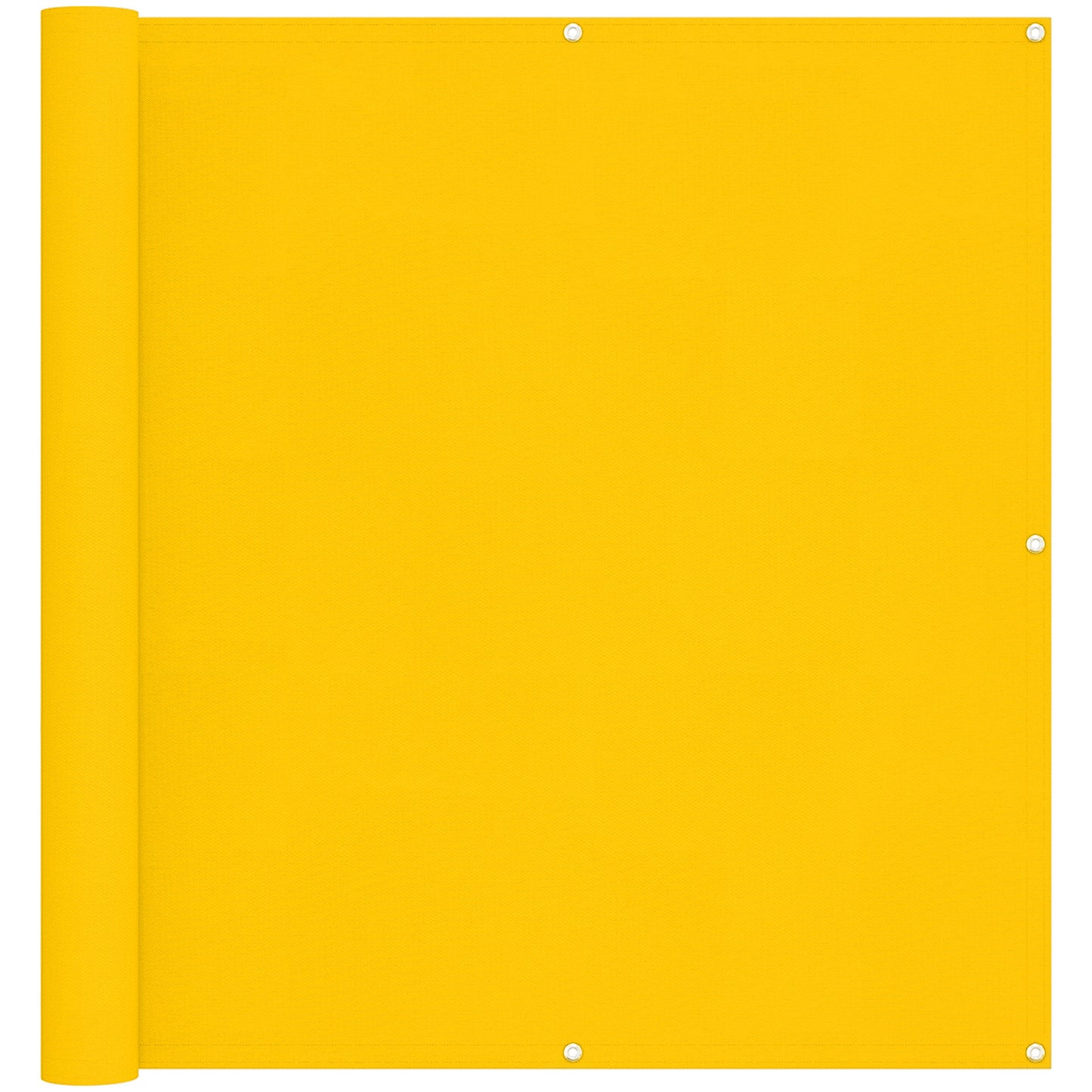 Schermo da balcone Giallo 110 x 700 cm Tessuto Oxford