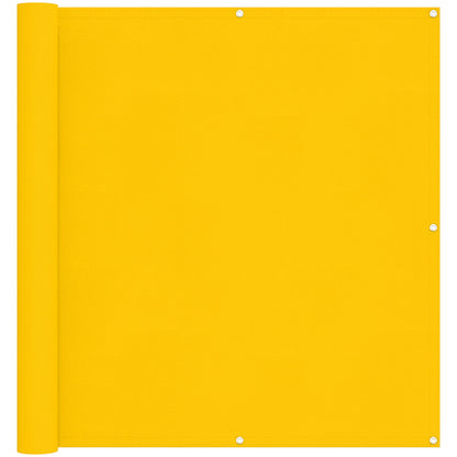 Schermo da balcone Giallo 110 x 700 cm Tessuto Oxford