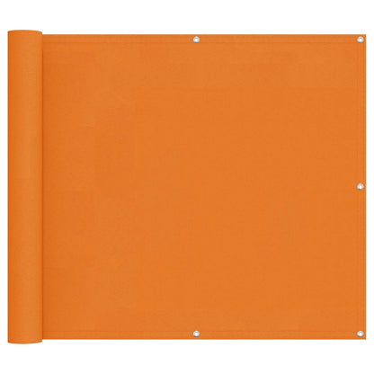 Schermo da balcone Arancione 100 x 700 cm Tessuto Oxford