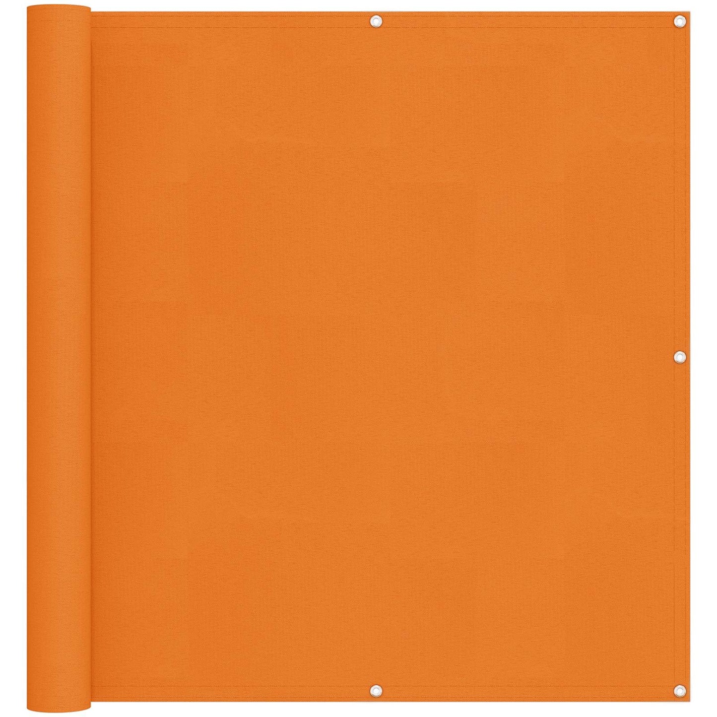Schermo da balcone Arancione 110 x 800 cm Tessuto Oxford