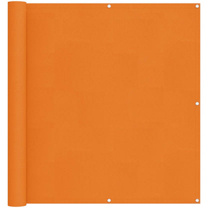 Schermo da balcone Arancione 110 x 800 cm Tessuto Oxford