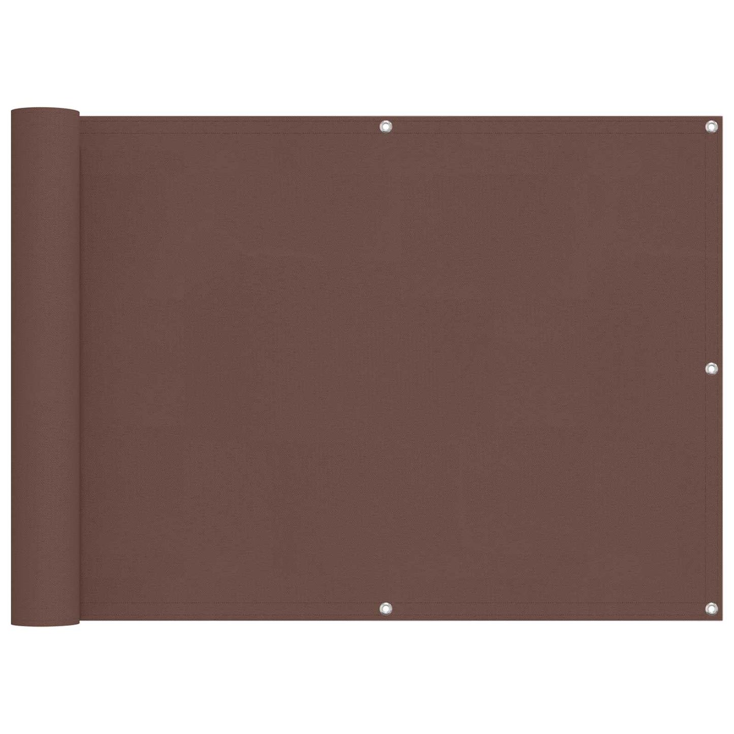 Schermo da balcone Marrone 75 x 200 cm