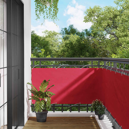 Schermo da balcone Borgogna 75 x 400 cm