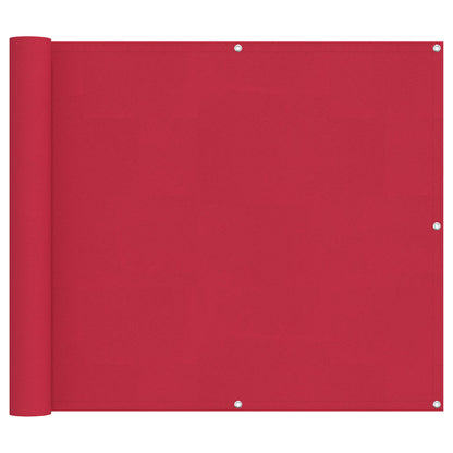 Schermo da balcone Borgogna 90 x 200 cm Tessuto Oxford