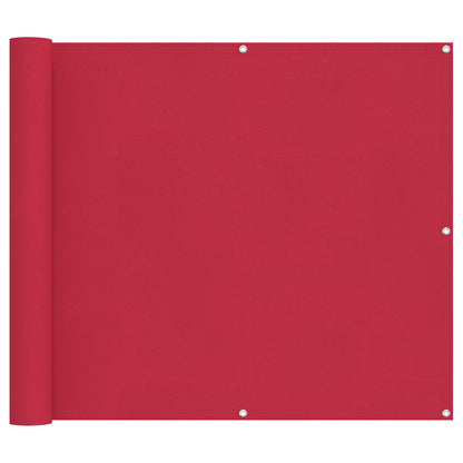 Schermo da balcone Borgogna 100 x 300 cm Tessuto Oxford