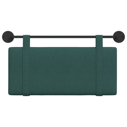Testata appesa Tinta unita Verde Scuro 90 x 55 x 5 cm Tessuto