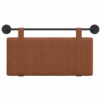 Testata appesa Tinta unita Marrone 90 x 55 x 5 cm PU Antico