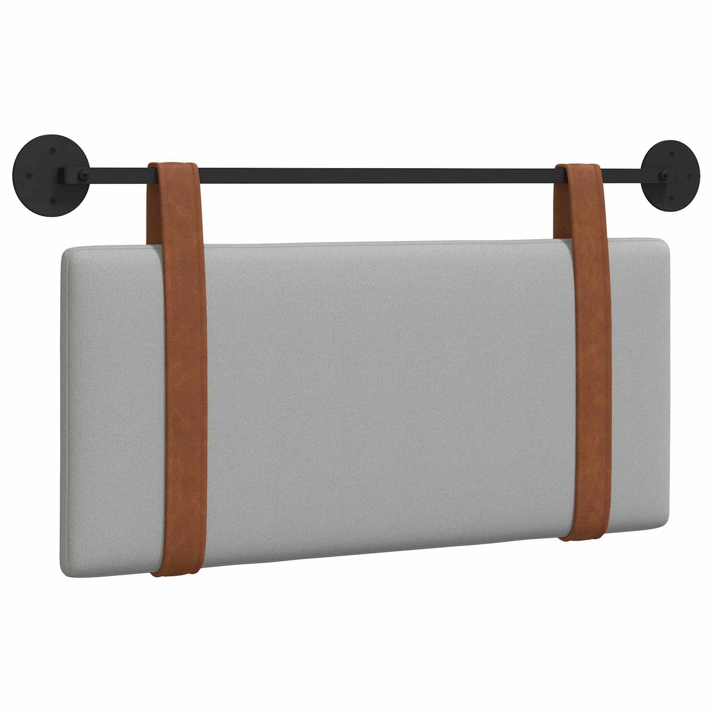 Testata appesa Grigio Nuvola 90 x 55 x 5 cm PU Antico