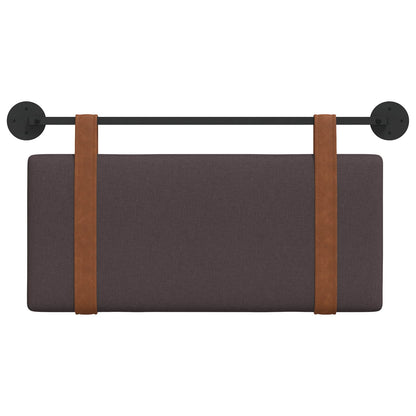 Testata appesa Marrone Scuro 90 x 55 x 5 cm PU Antico