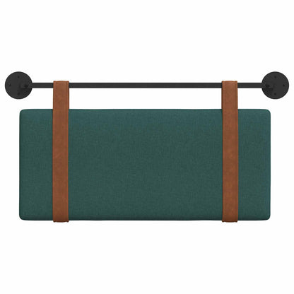 Testata appesa Tinta unita Verde Scuro 90 x 55 x 5 cm PU Antico