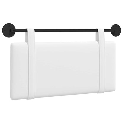 Testata appesa Tinta unita Bianco 100 x 55 x 5 cm Tessuto