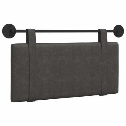 Testata appesa Tinta unita Nero 100 x 55 x 5 cm PU Antico