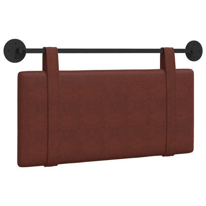 Testata appesa Marrone Lucido 100 x 55 x 5 cm PU Antico