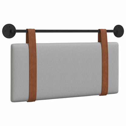 Testata appesa Grigio Nuvola 100 x 55 x 5 cm PU Antico