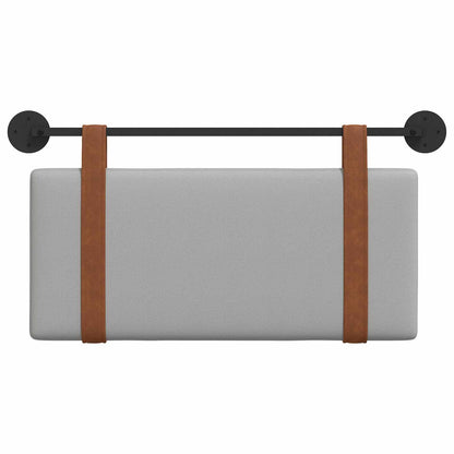 Testata appesa Grigio Nuvola 100 x 55 x 5 cm PU Antico