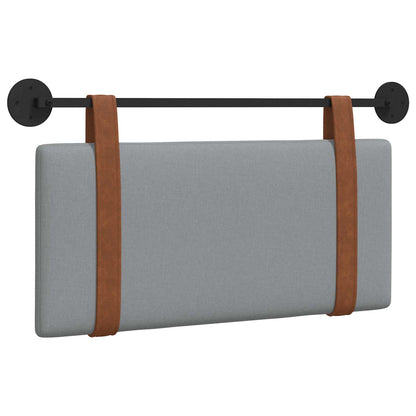 Testata appesa Grigio chiaro 100 x 55 x 5 cm PU Antico