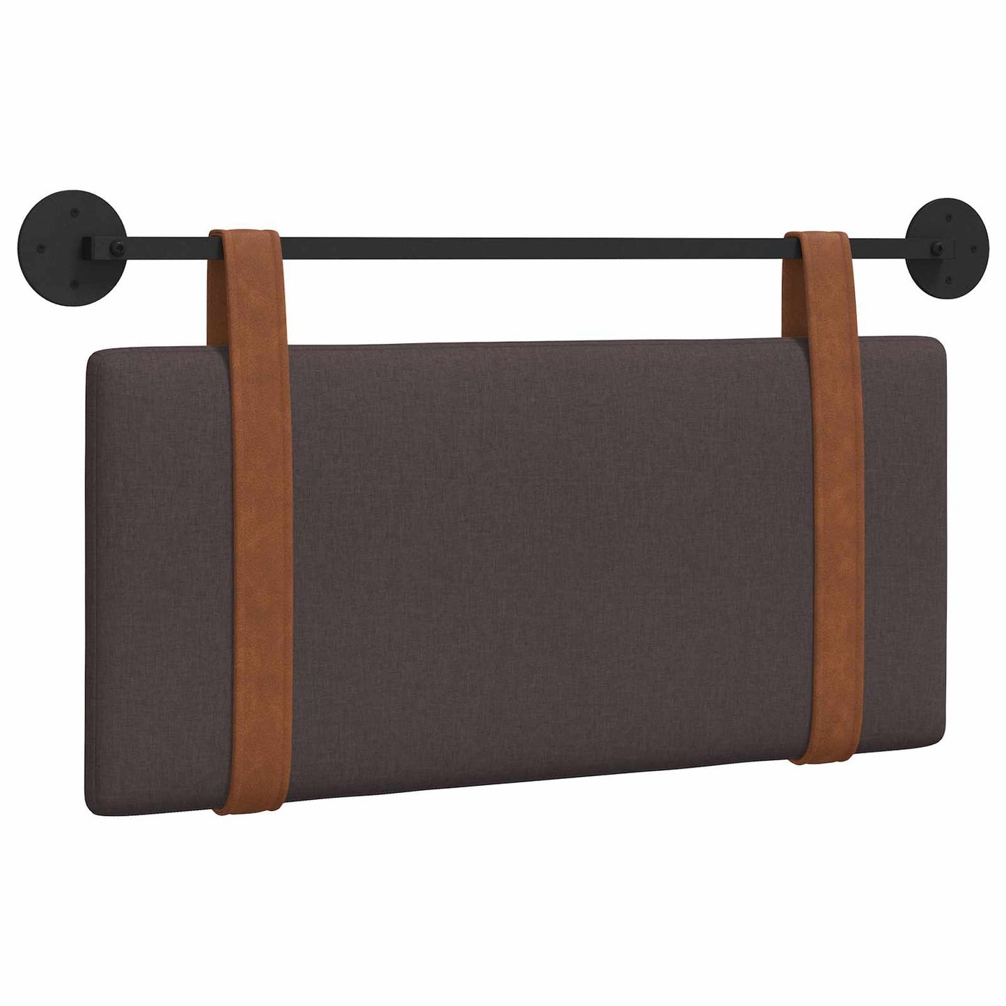 Testata appesa Marrone Scuro 100 x 55 x 5 cm PU Antico