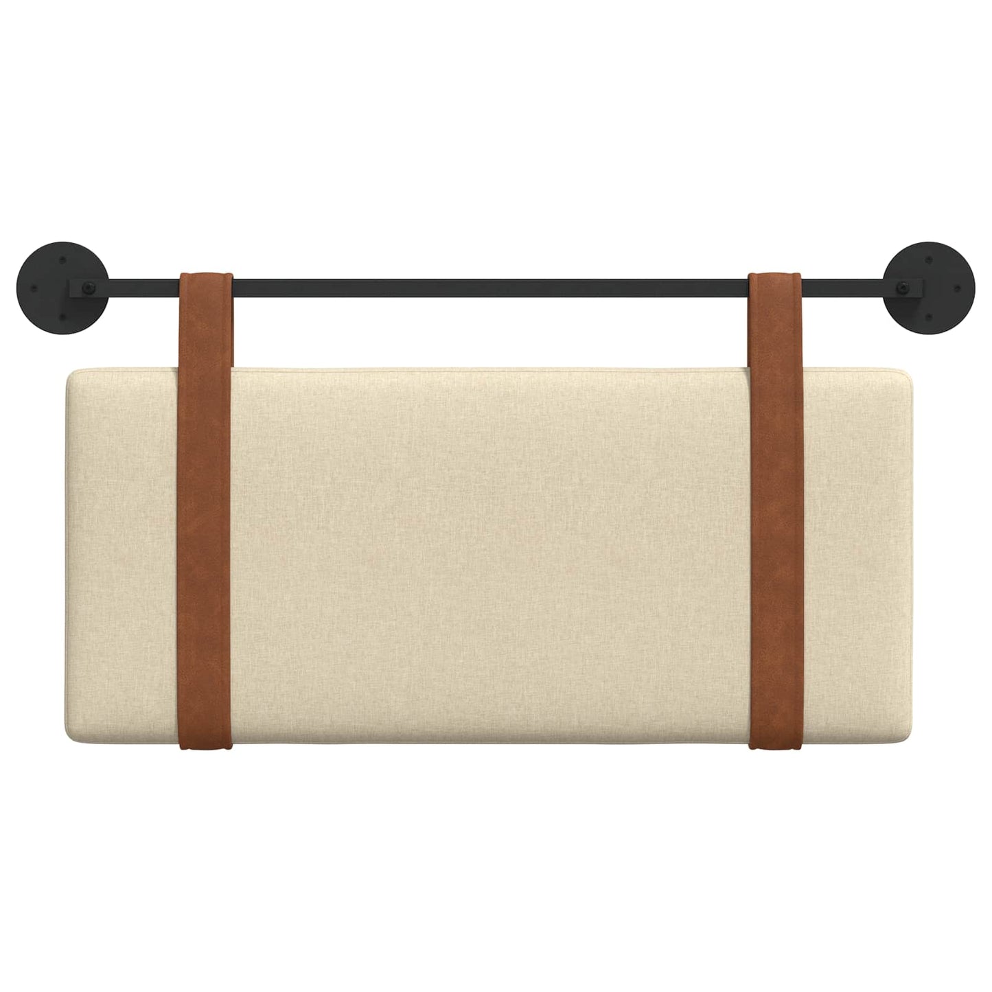 Testata appesa Tinta unita Crema 100 x 55 x 5 cm PU Antico
