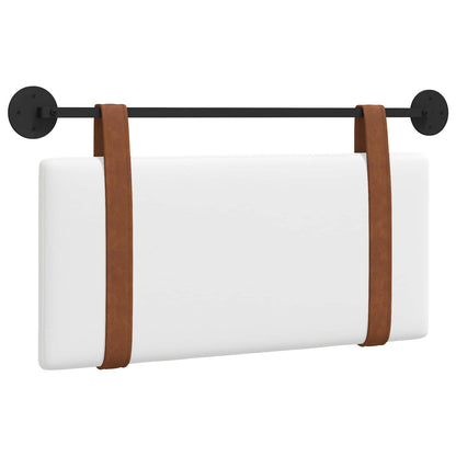 Testata appesa Tinta unita Bianco 100 x 55 x 5 cm PU Antico