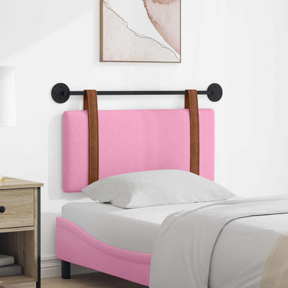 Testata appesa Tinta unita Rosa 100 x 55 x 5 cm PU Antico