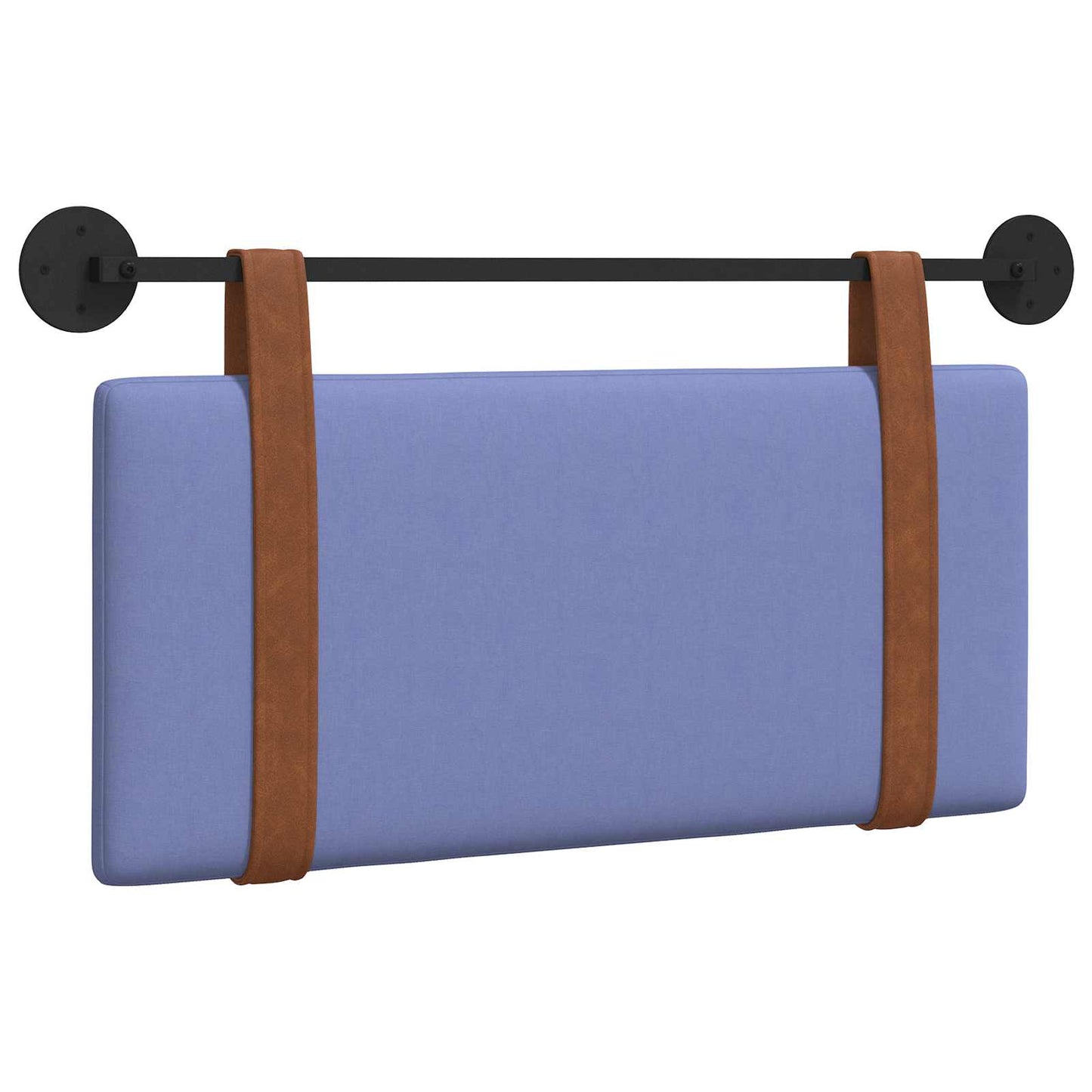 Testata appesa Tinta unita Blu jeans 100 x 55 x 5 cm PU Antico