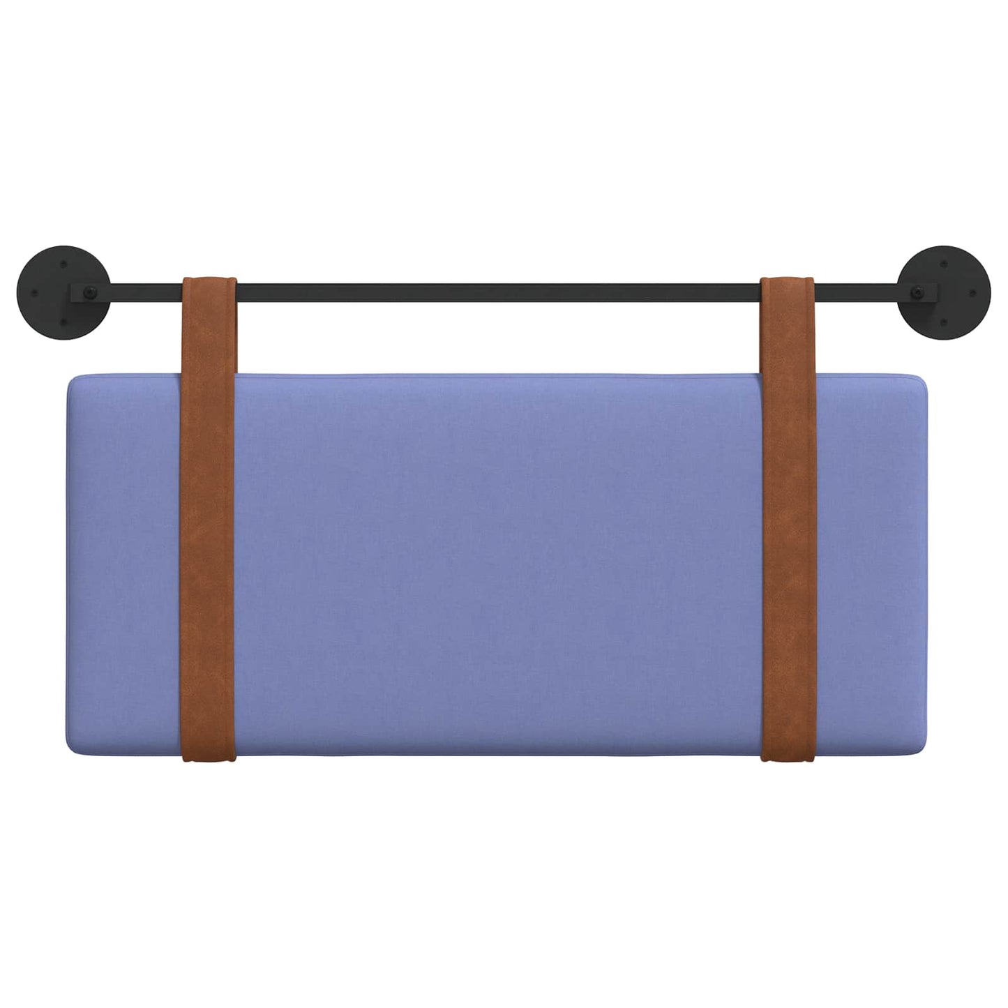 Testata appesa Tinta unita Blu jeans 100 x 55 x 5 cm PU Antico