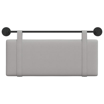 Testata appesa Grigio Nuvola 110 x 55 x 5 cm Tessuto