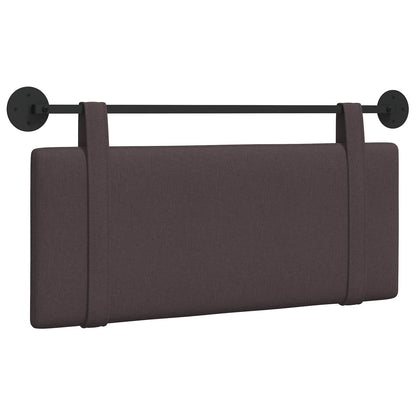 Testata appesa Marrone Scuro 110 x 55 x 5 cm Tessuto