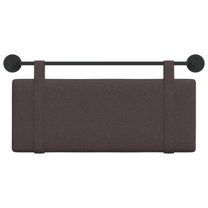 Testata appesa Marrone Scuro 110 x 55 x 5 cm Tessuto