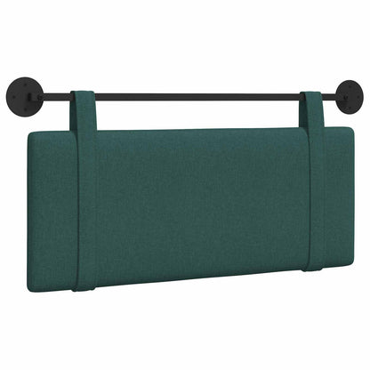 Testata appesa Tinta unita Verde Scuro 110 x 55 x 5 cm Tessuto