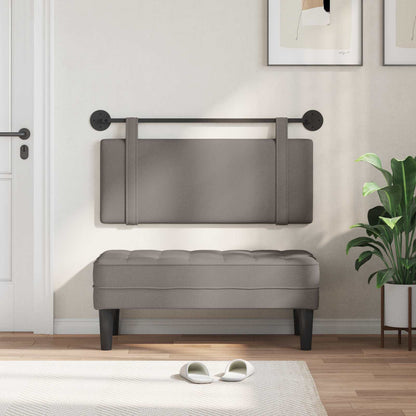 Testata appesa Montaggio a parete Talpa 110 x 55 x 5 cm Tessuto