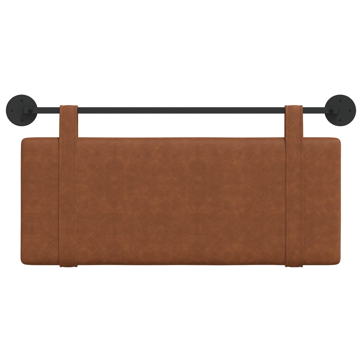 Testata appesa Tinta unita Marrone 110 x 55 x 5 cm PU Antico