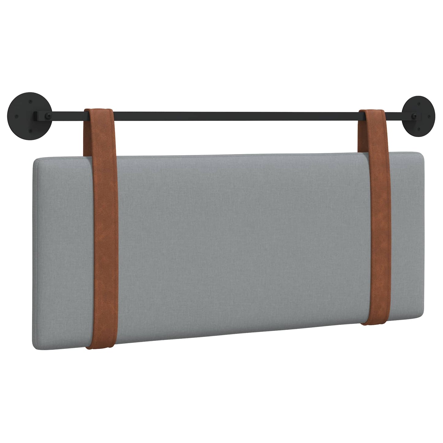 Testata appesa Grigio chiaro 110 x 55 x 5 cm PU Antico