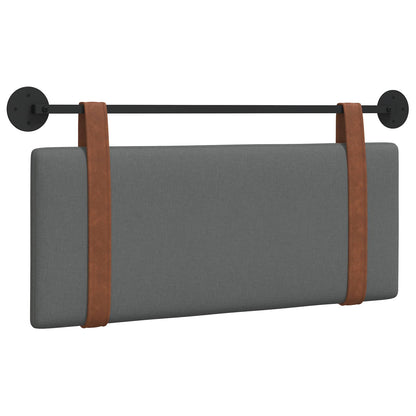 Testata appesa Grigio scuro 110 x 55 x 5 cm PU Antico