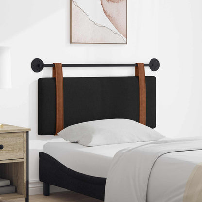 Testata appesa Tinta unita Nero 110 x 55 x 5 cm PU Antico