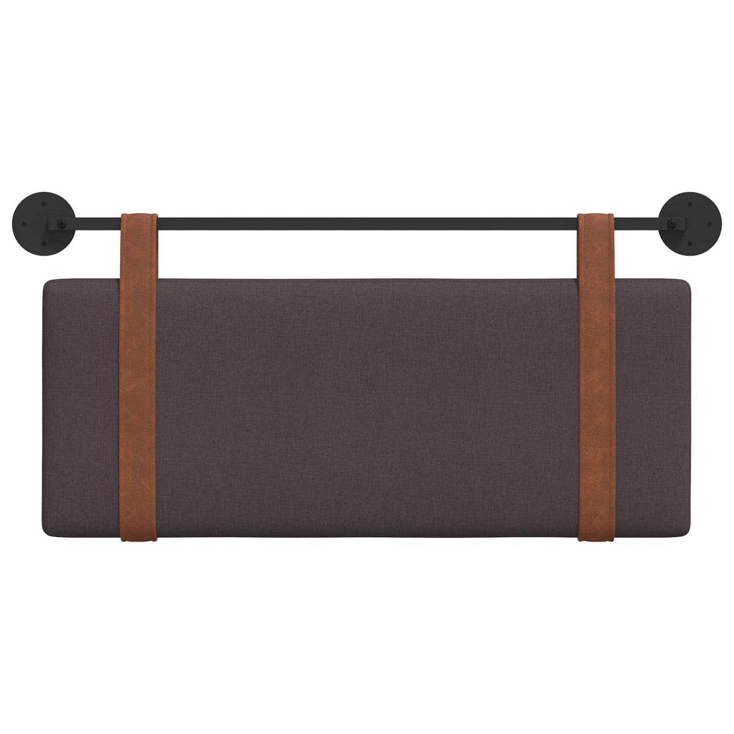 Testata appesa Marrone Scuro 110 x 55 x 5 cm PU Antico